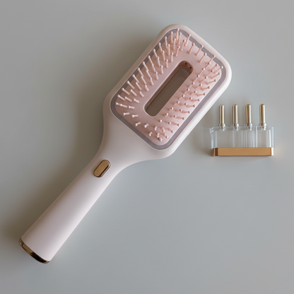Brosse à cheveux  LED anti-chute - Luxed