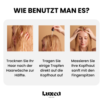 Sérum anti-chute et croissance cheveux - Luxed