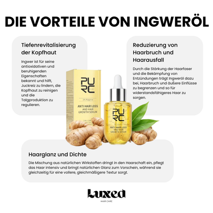 Sérum anti-chute et croissance cheveux - Luxed