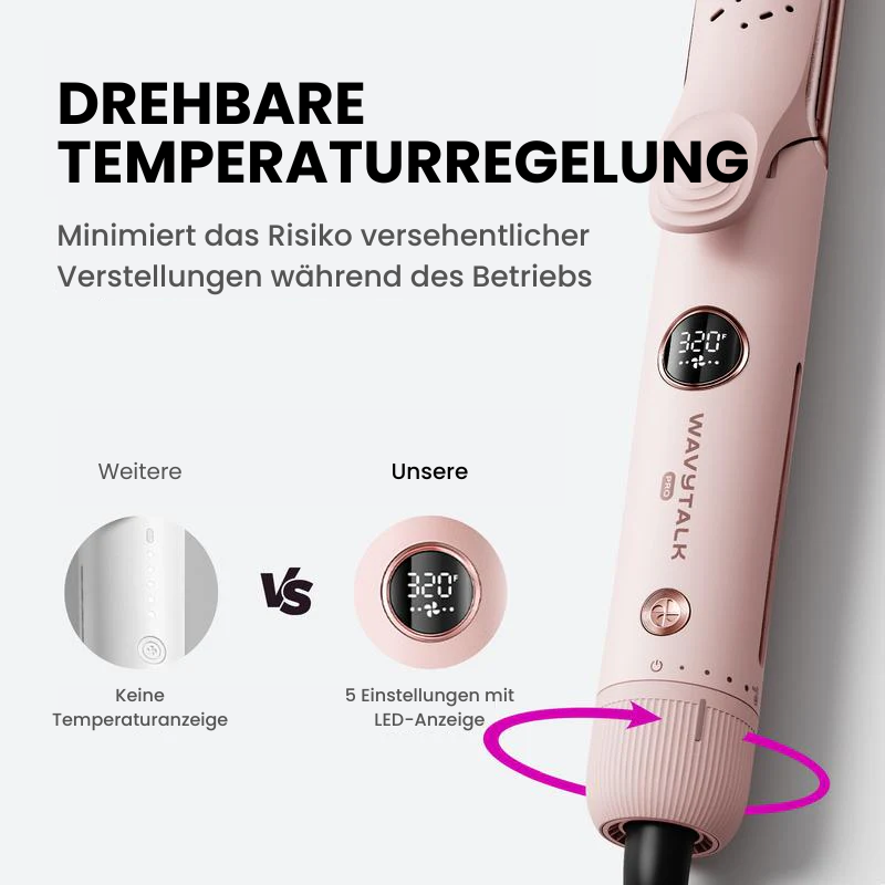 Styler cheveux Lisseur & Boucleur - Luxed