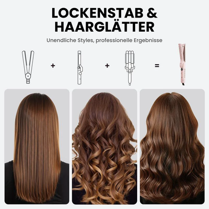 Styler cheveux Lisseur & Boucleur - Luxed